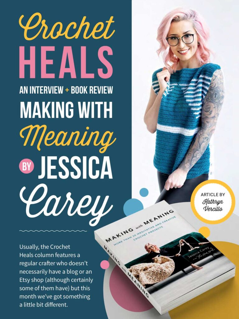 crochet heals interview and book review